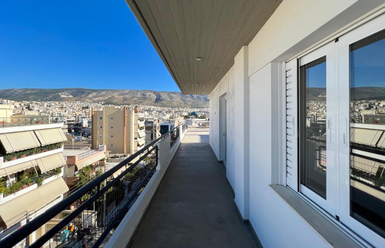 Panoramic Cityscape Maisonette In Agios Dimitrios Athen Exterior foto