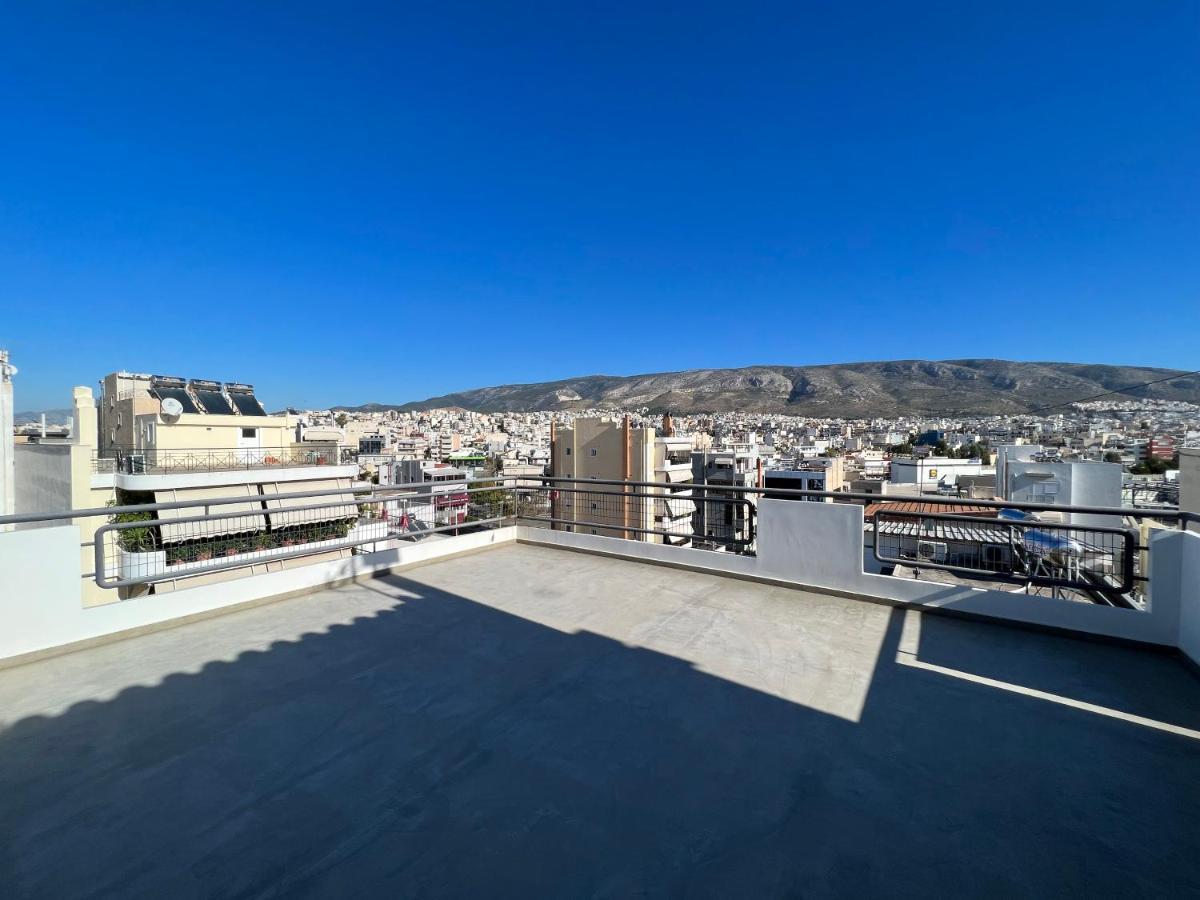 Panoramic Cityscape Maisonette In Agios Dimitrios Athen Exterior foto