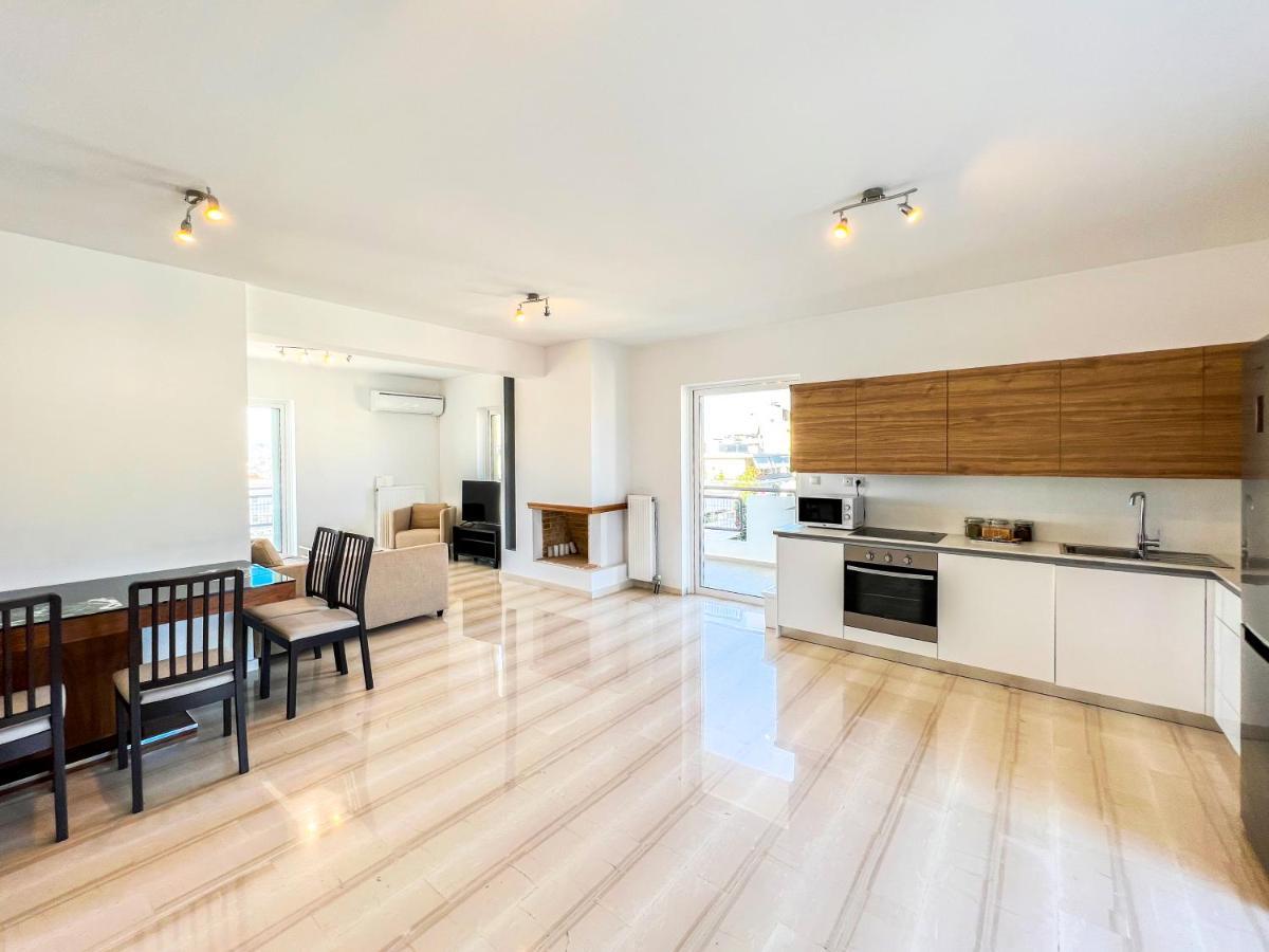 Panoramic Cityscape Maisonette In Agios Dimitrios Athen Exterior foto